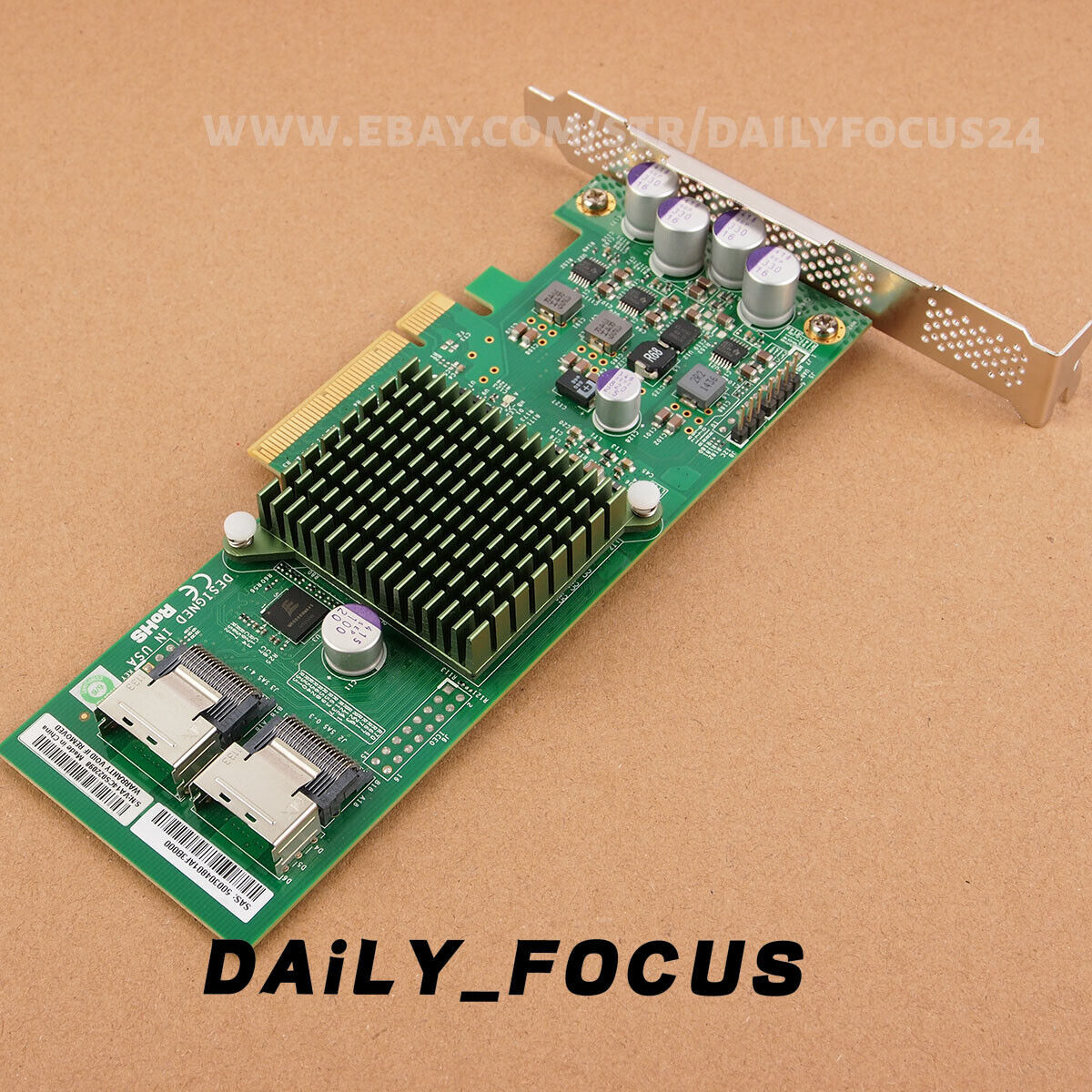 Supermicro AOC-S2308L-L8i PCIe 3.0 6Gbps SAS HBA P20 IT Mode ZFS FreeNAS