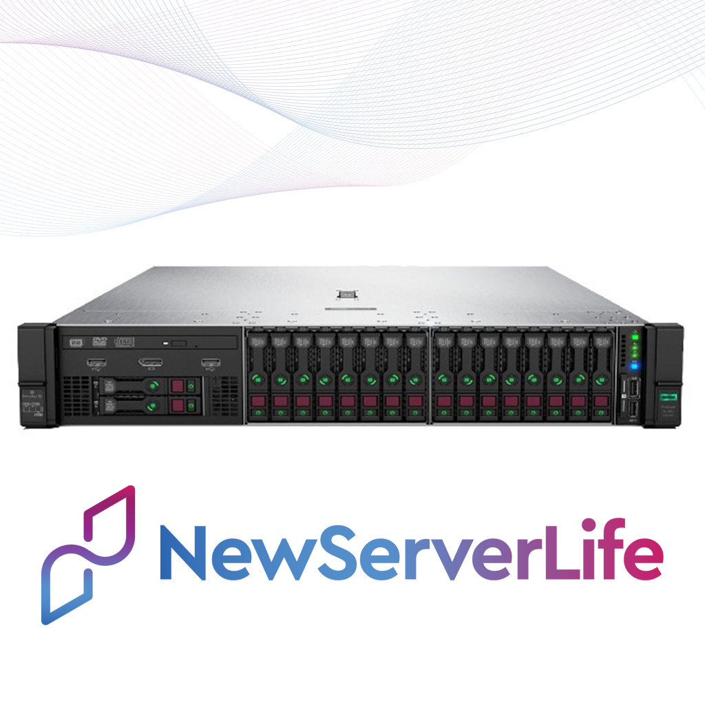 HP DL380 Gen10 16SFF 2x Gold 6132 2.6GHz =28 Cores 64GB P408i-a 4xRJ45