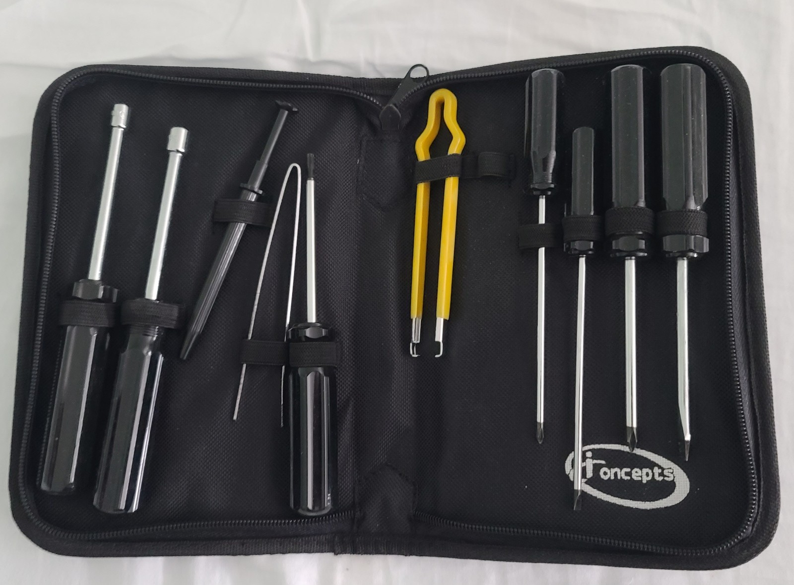 iConcepts 11 Piece Tool Kit in Zippered Case