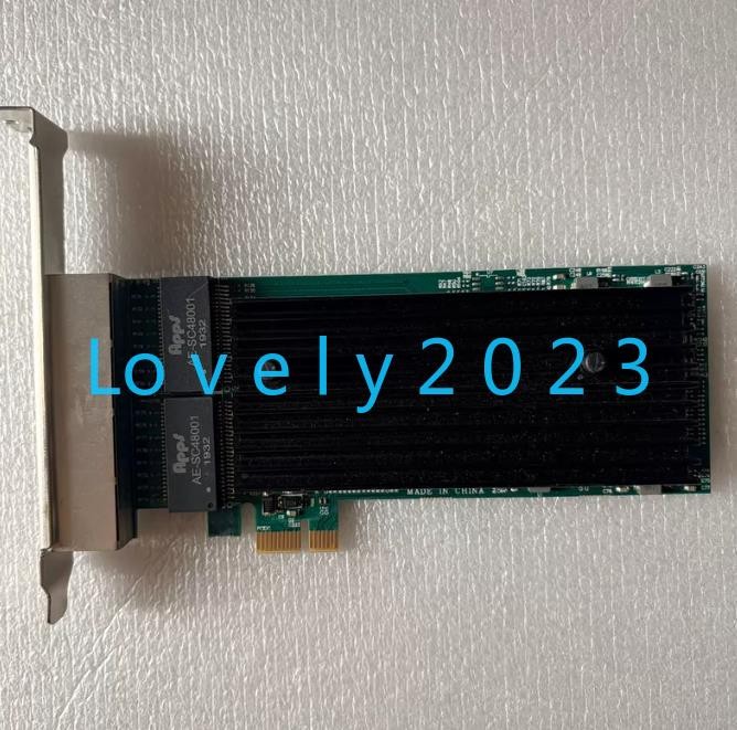 1pc used Intel PCI-E network card 82576EB