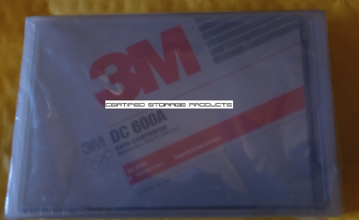 NEW 3M Imation DC600A 60MB SLR 1QIC-24 5.25" QIC Data Tape Cartridge 46160