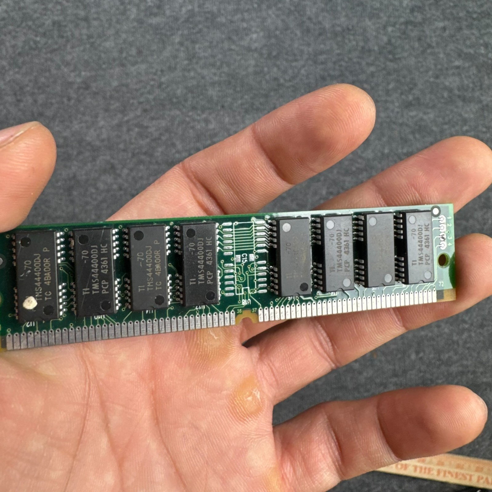 SMART 8MB 72-Pin SIMM MemoryRAM Module SM5322000-7 70ns TI Vintage PC NOT TESTED