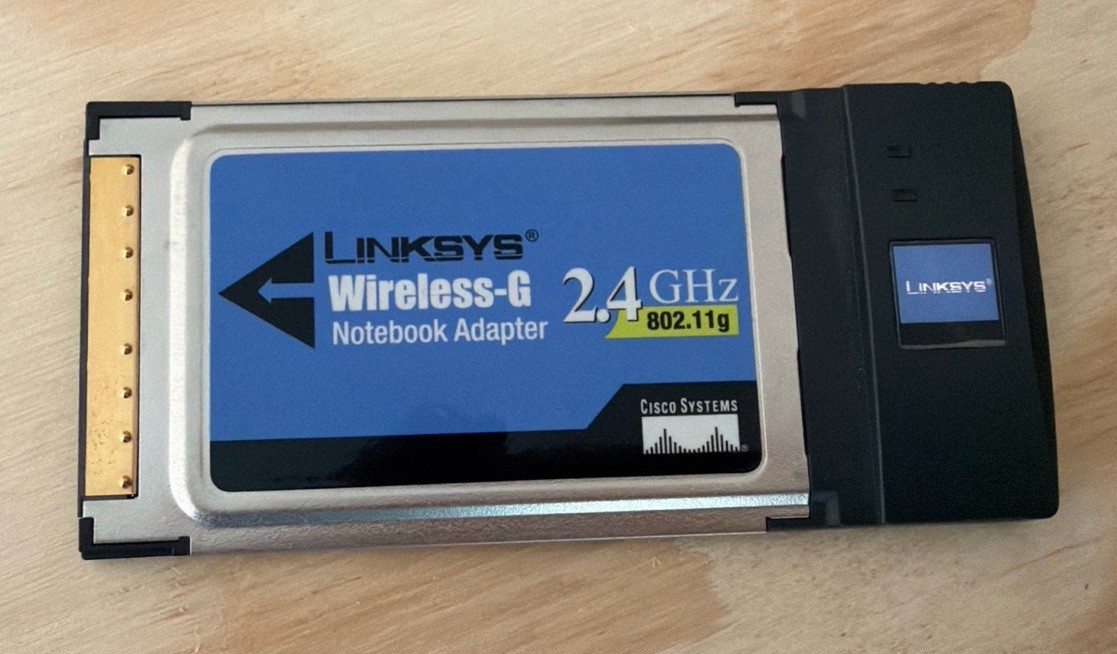 Linksys Wireless-G Notebook Adapter 2.4 GHz Cisco