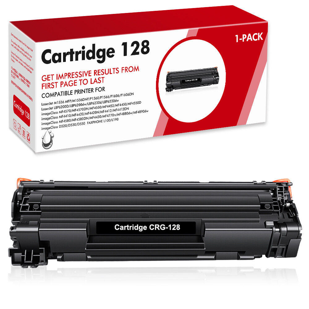 1-30 PK CRG-128 Toner For Canon 128 ImageClass LBP6230dn LBP6200 D530 LOT W/Chip