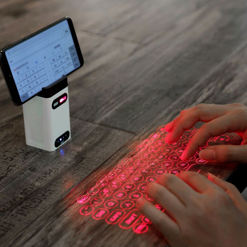 Virtual Laser Keyboard Phone Bluetooth Wireless Projector Keyboard 
