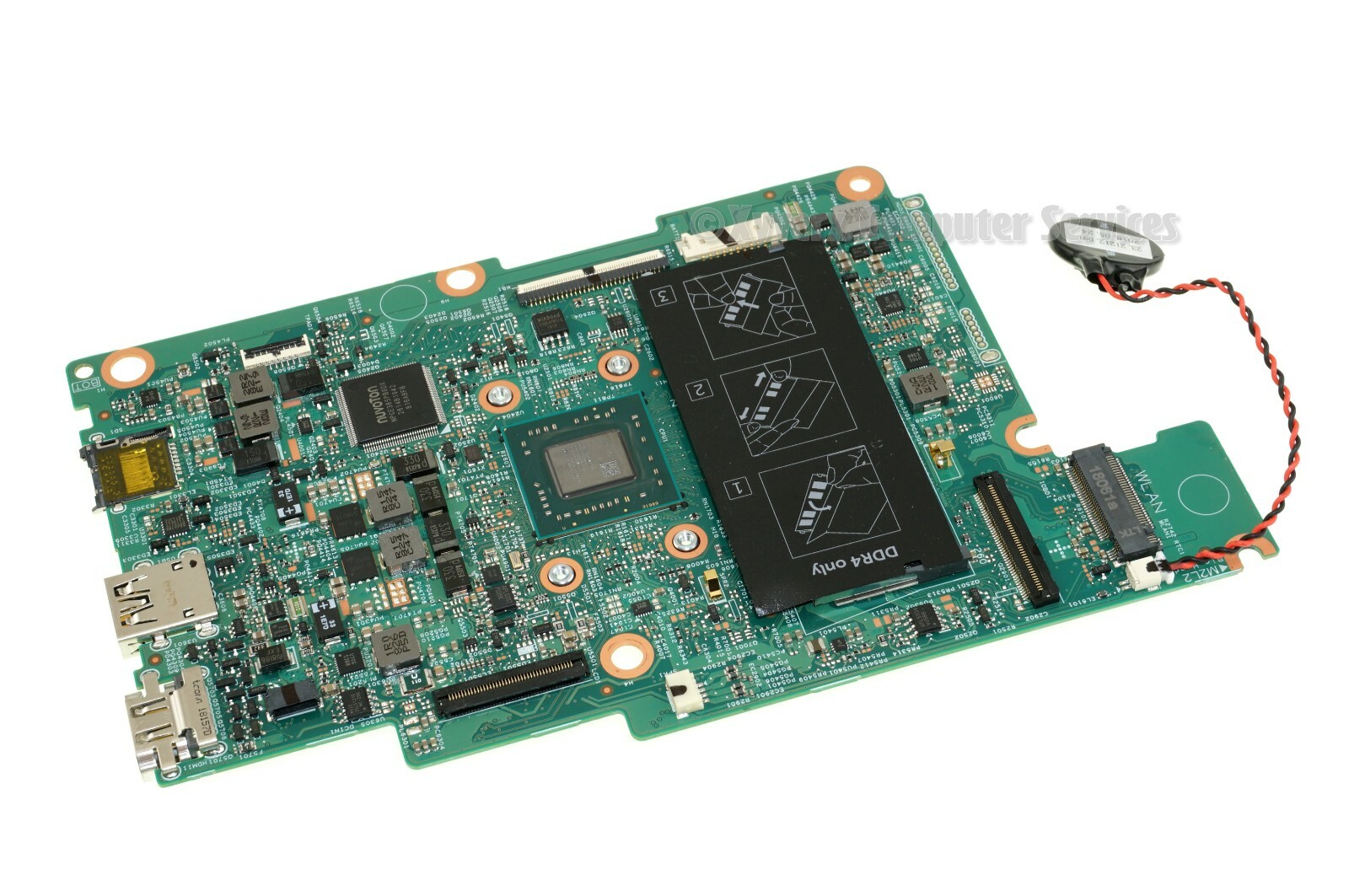 4P75X GENUINE DELL MOTHERBOARD AMD A9-9420E 11 3185 P25T SERIES (AF58)*