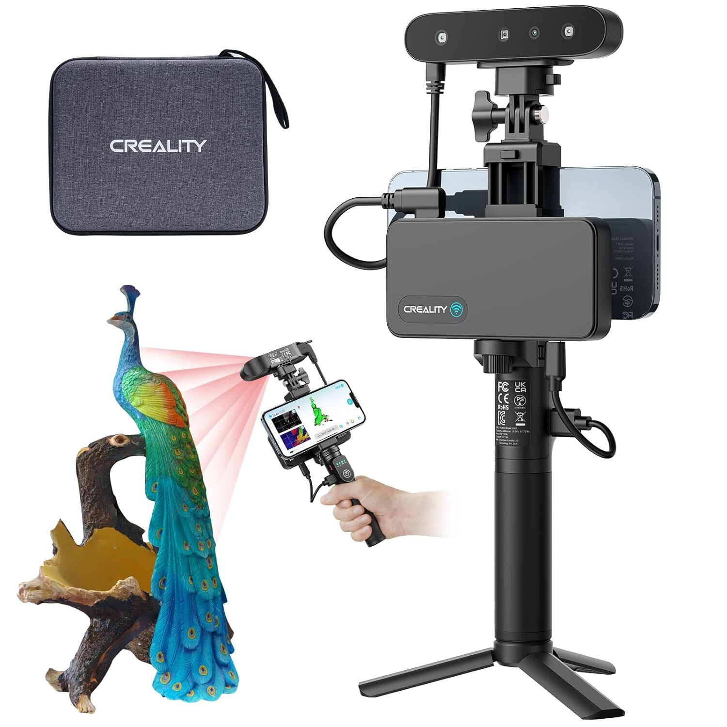 Creality 3D Scanner CR-Scan Ferret Pro/Otter/Raptor/RaptorX/Sermoon S1 LOT