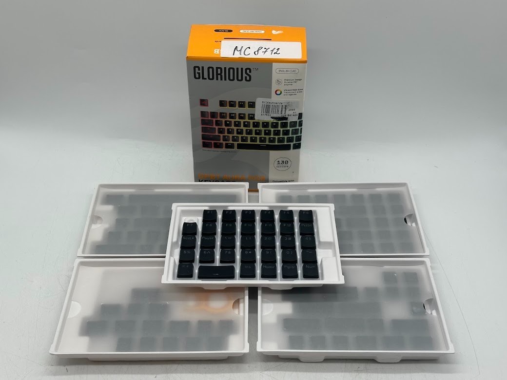 Glorious GPBT Aura V3 Pudding-Style Universal Keycaps