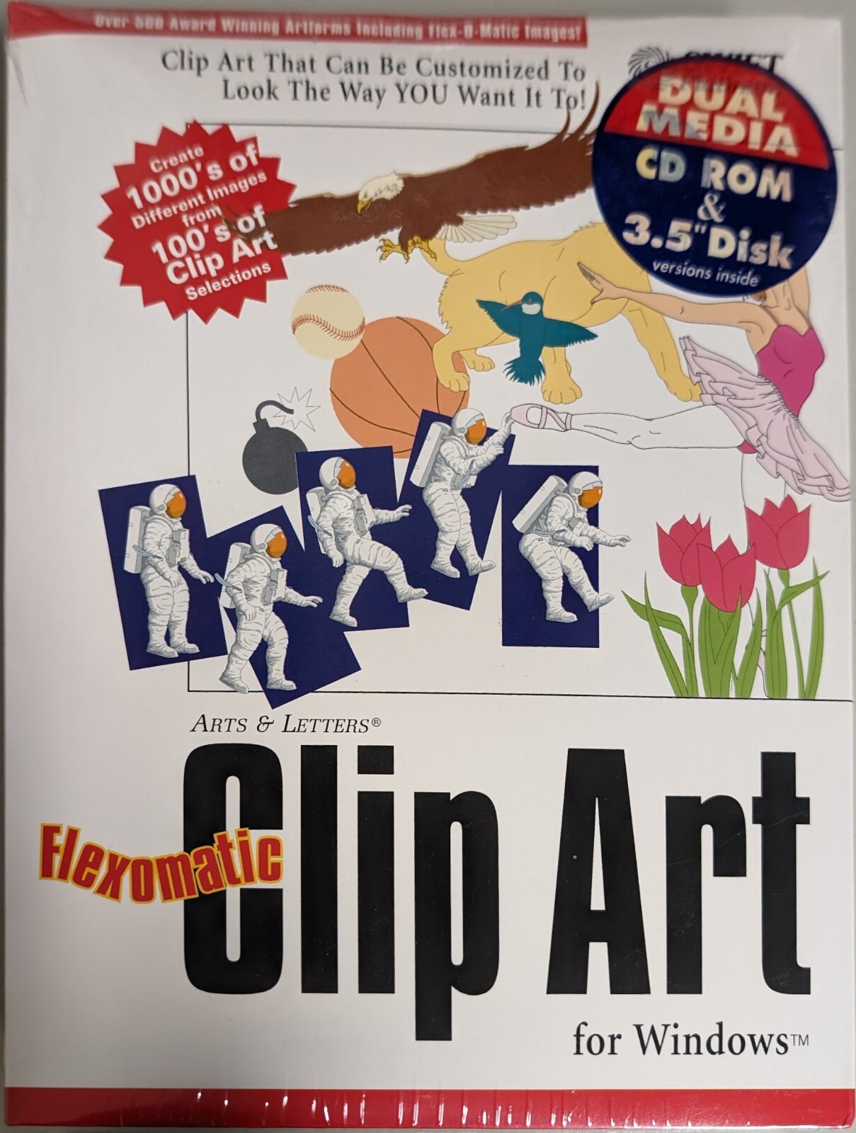 1995 Cosmi Swift Platinum Flex-o-matic Clip Art For Windows