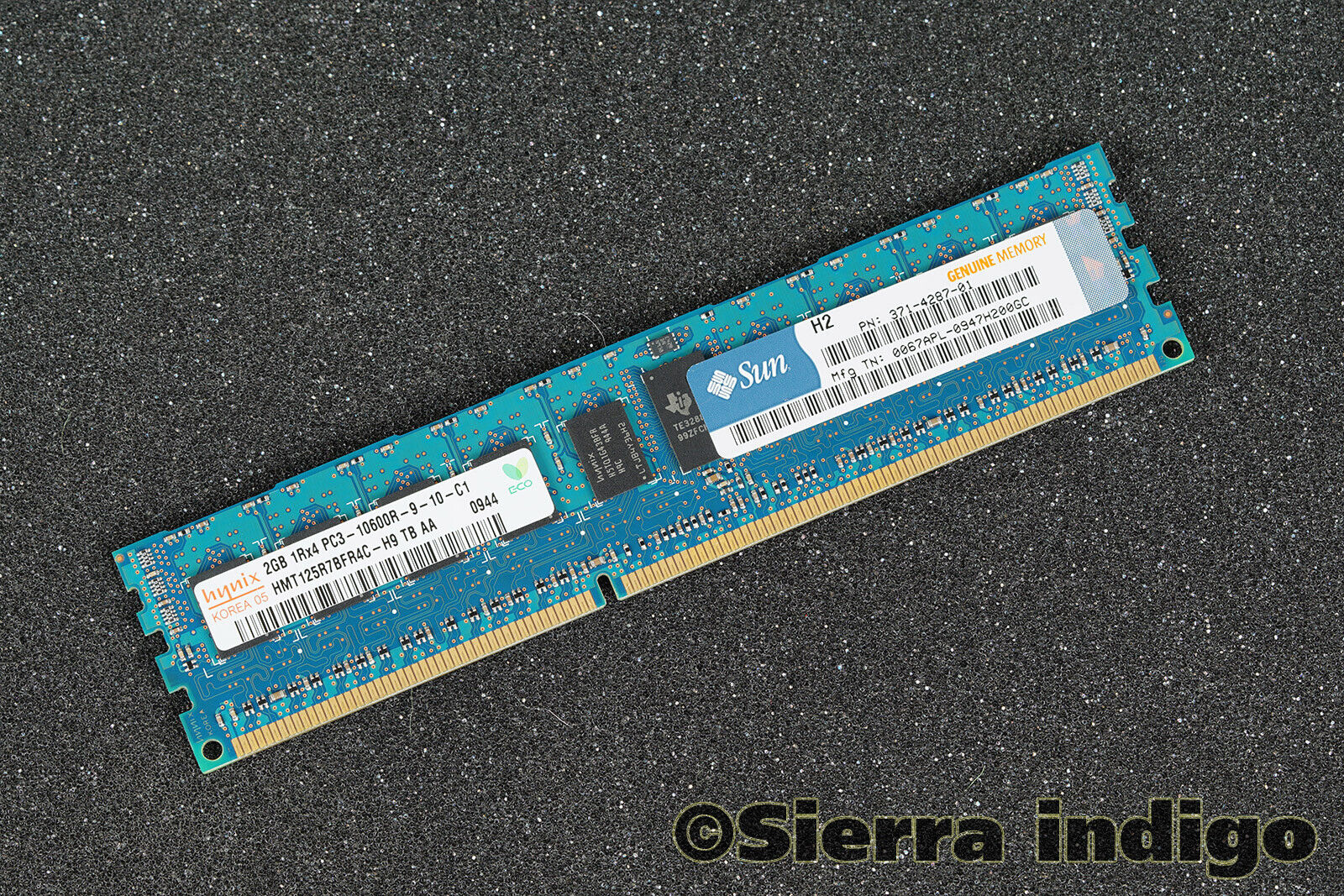 371-4287 Sun 2GB PC3-10600R Server Memory RAM 371-4287-01