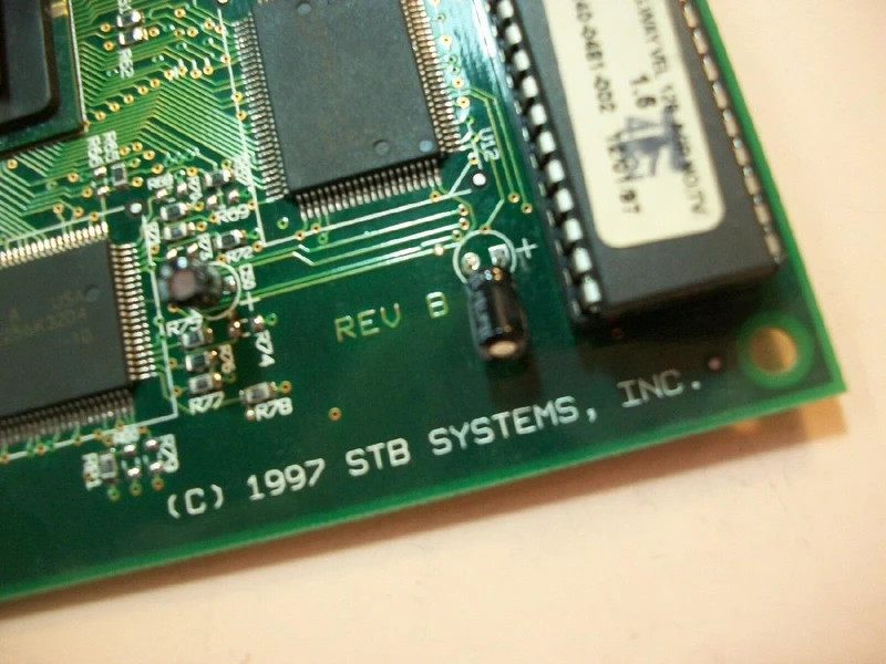 1X0-0554-305 6000681 stb systems inc gateway 2000 agp video card velocity 128 a