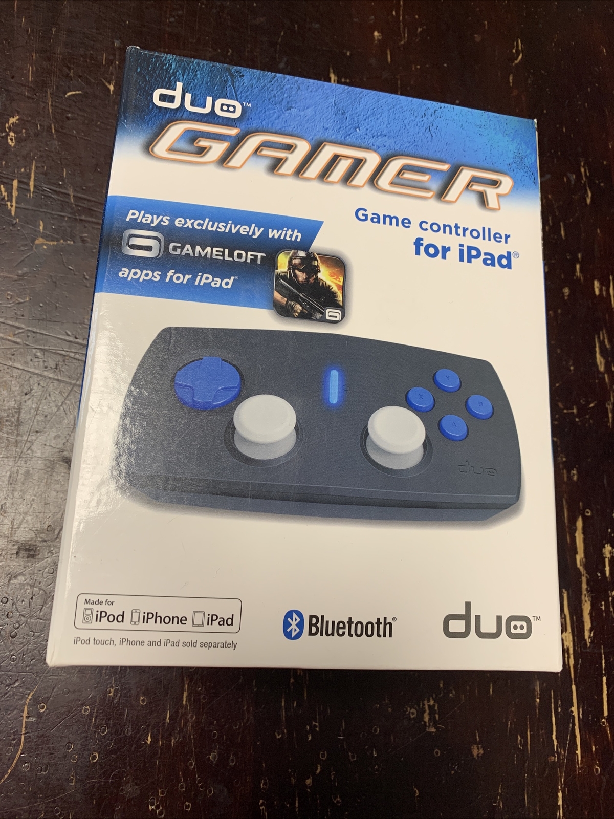 Duo Gamer Game Controller for iPad, iPod & iPhone Bluetooth