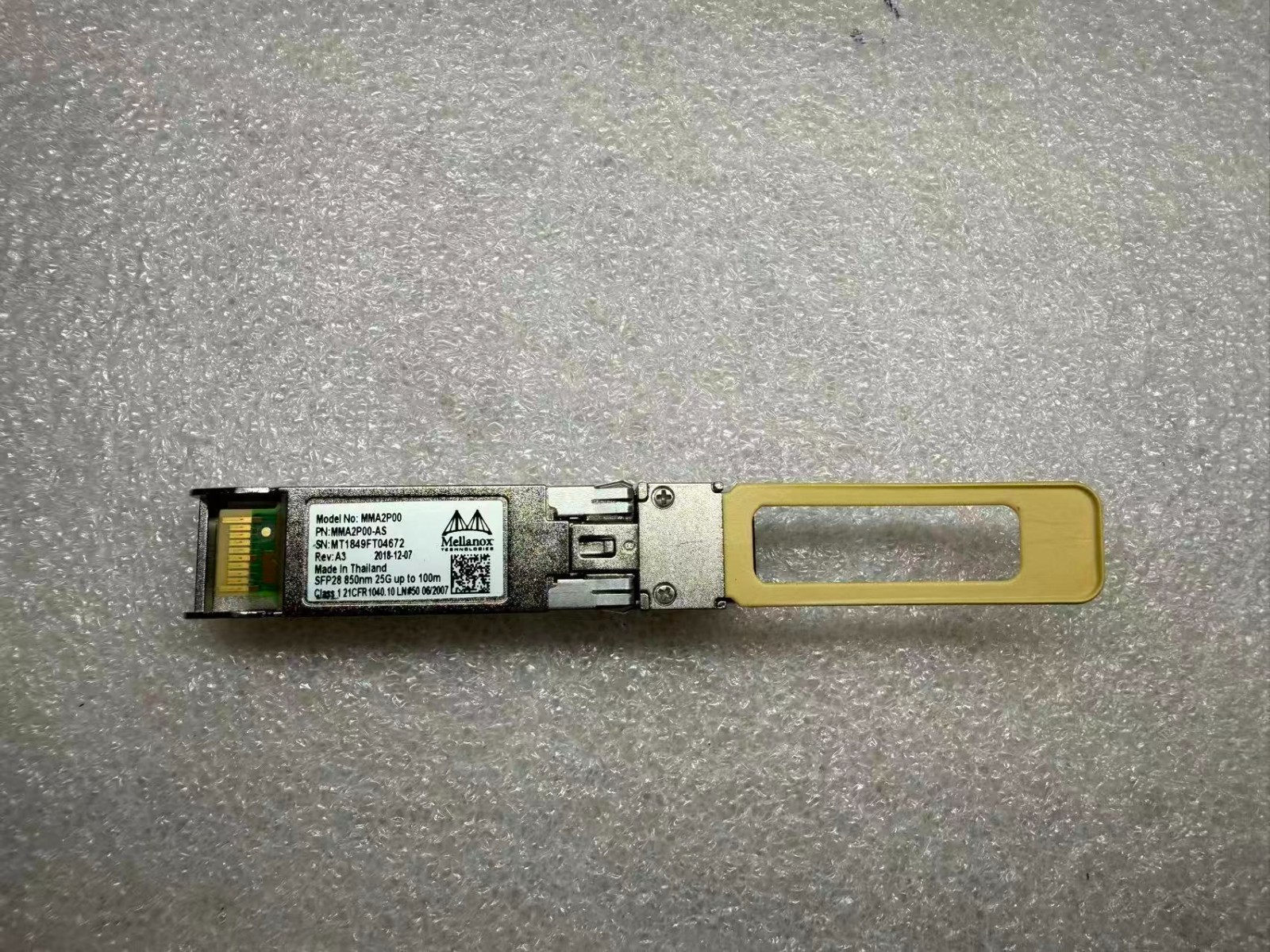 Mellanox MMA2P00-AS SFP28 25G 100m Optical Transceiver
