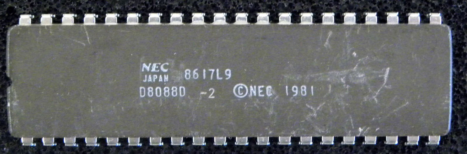NEC D8088D-2 CPU 16-Bit Processor 40-Pin DIP Ceramic IBM PC/XT/5150/5155/5160