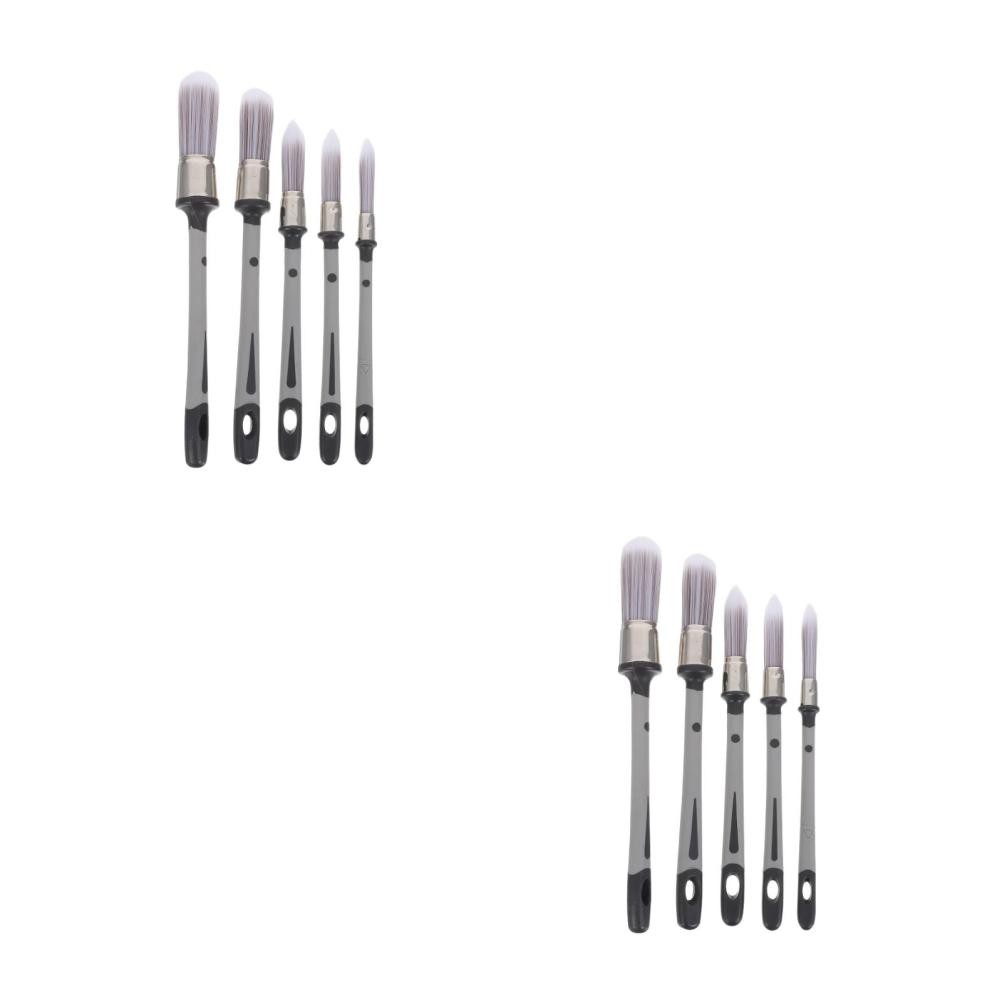 Durable Round Tip Paint Brushes for Trim Grout and Skirting Board Painting