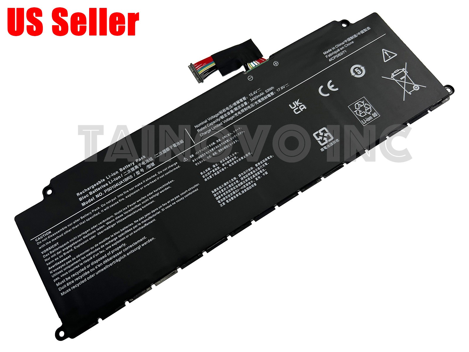 New PS0104UA1BRS  Battery for Toshiba Dynabook U30 Tecra A40-J Portege X40-K