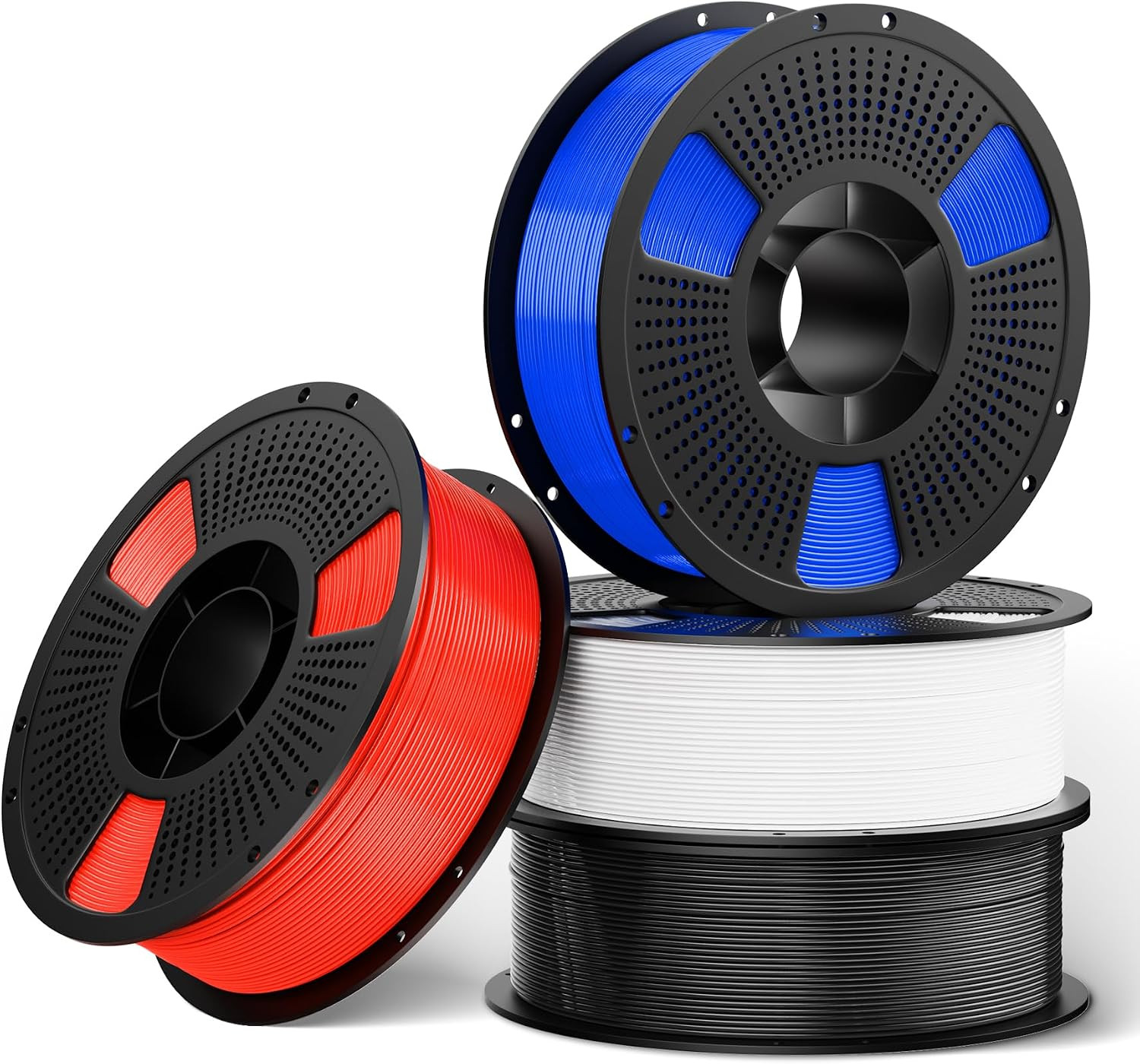 PCTG 4Kg 3D Printer Filament Bundle, High Impact & Layer Strength