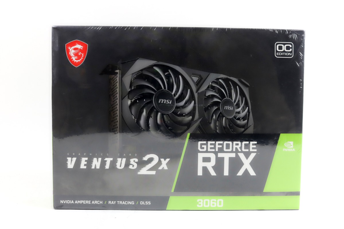 MSI GeForce RTX 3060 12GB Ventus 2X OC w/Box | Brand New, Fast Ship