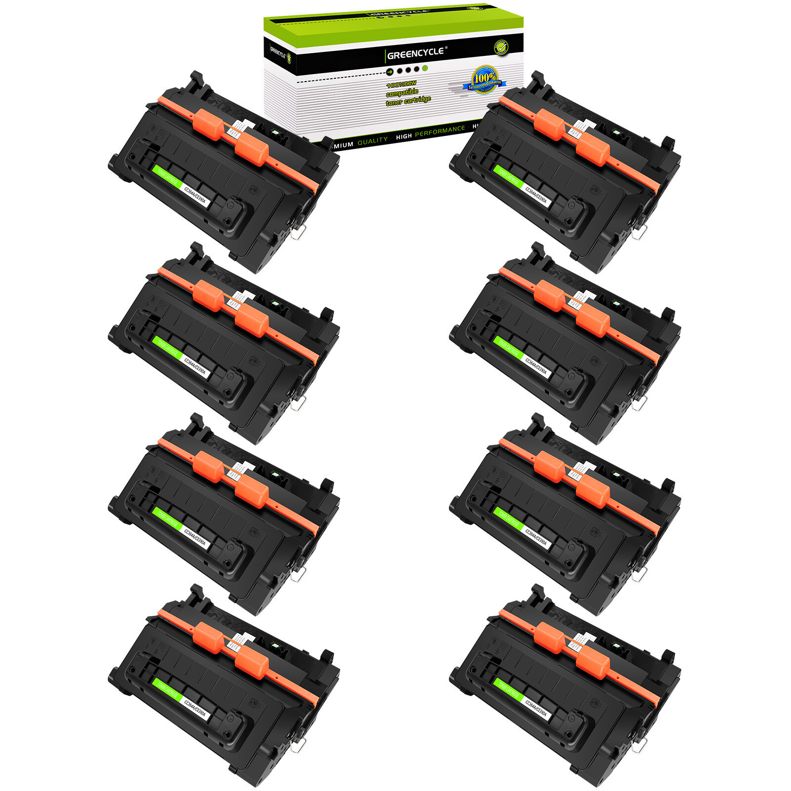 8 PK CC364A 64A Compatible Toner Cartridge For HP LaserJet P4515N P4515X P4515XM