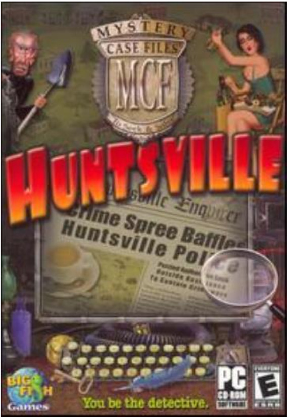Mystery Case Files Huntsville CD-ROM PC Disc ONLY No Booklets/Inserts