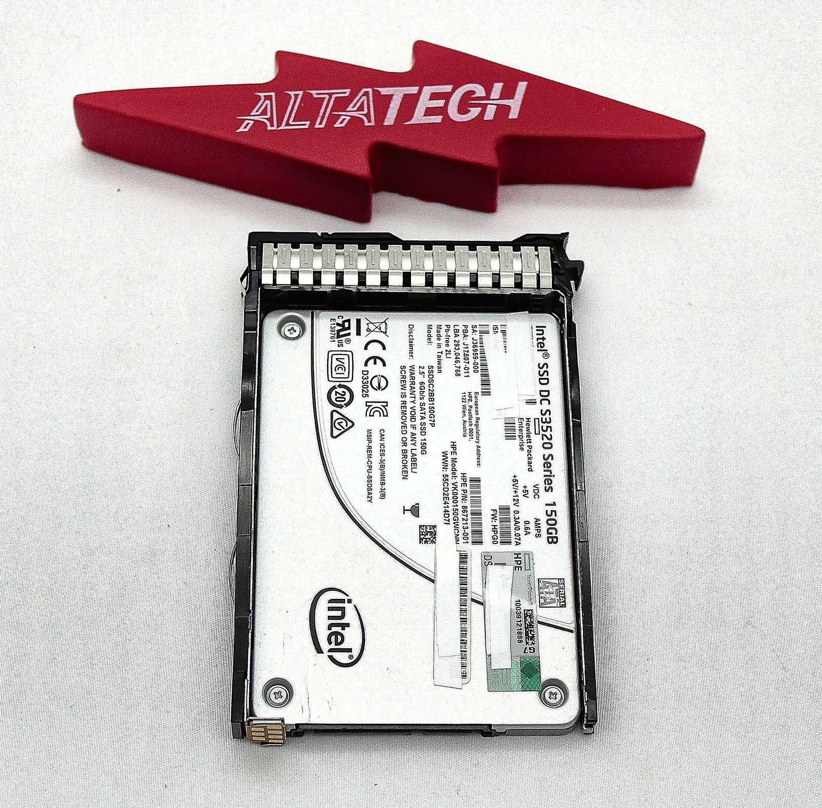 HP 869575-001 150GB 6G SFF RI SC DS SATA SSD HDD server solid state drive