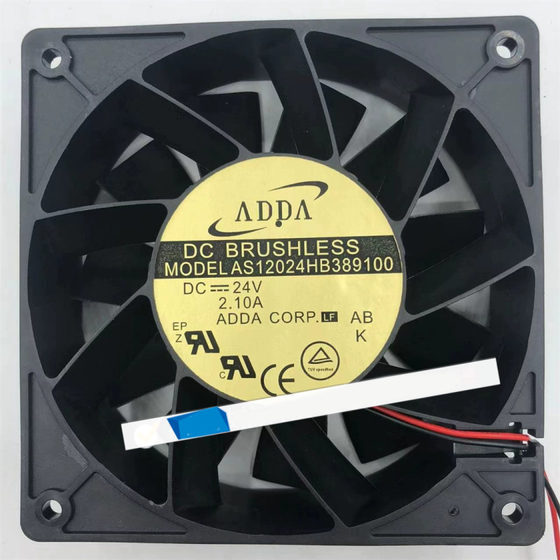 1PCS ADDA AS12024HB389100 12038 24V 2.10A Cooling Fan