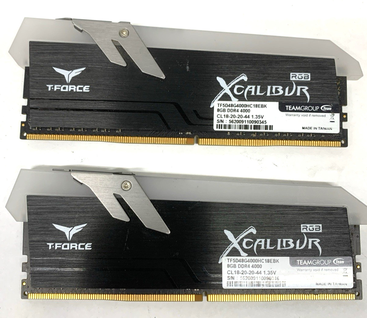 Team Group T-Force Xcalibur RGB 16GB (2x8GB) DDR4-4000 DIMM