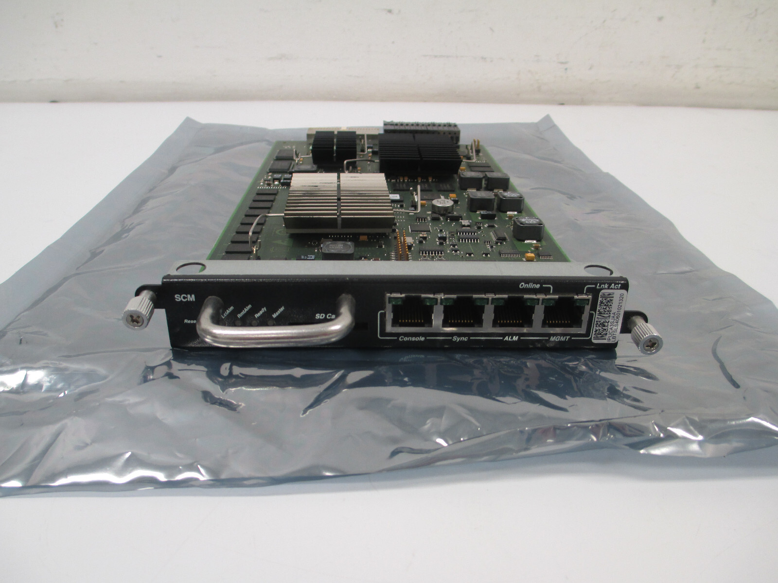 Tellabs SCM 81.86C-8611-R6 CLEI/HECI: IPUCA3SJAA p/n: LBTSLS40601021320