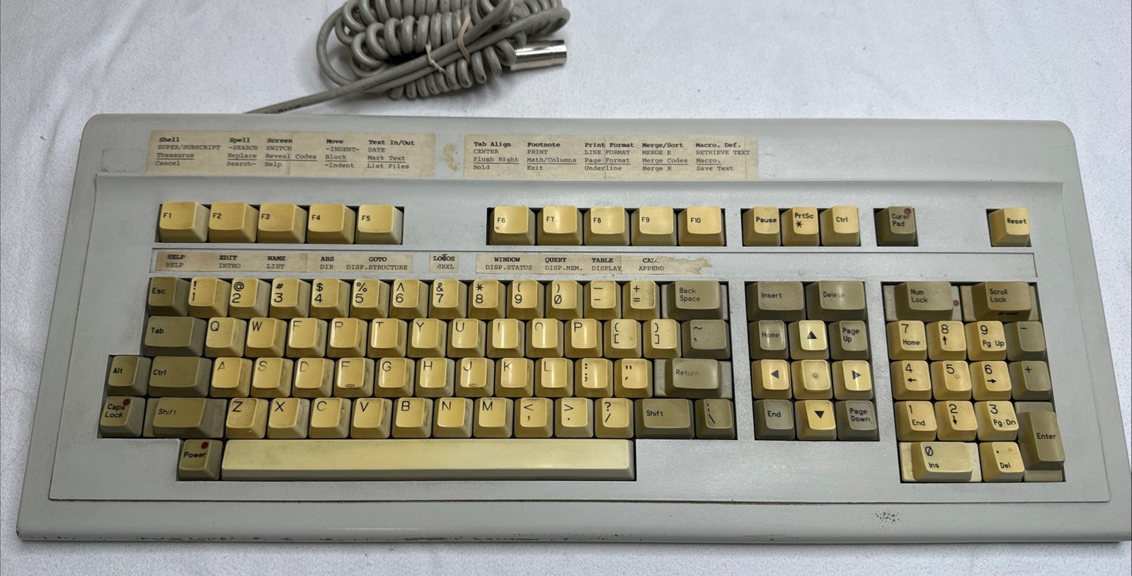 Vintage BTC KEYBOARD BTC-5151 5 pin -UNTESTED