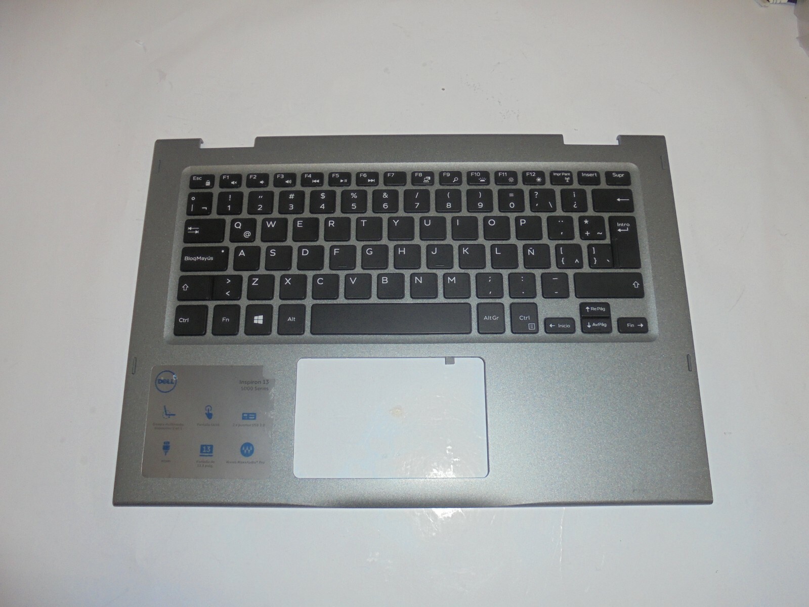  Dell Inspiron 5368 Laptop Palmrest SPANISH-Backlit Keyboard AMP16  JCHV0 