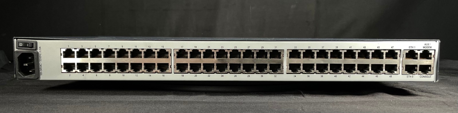 Avocent ACS6048MSAC 48 Port Serial Console Server AC Modem