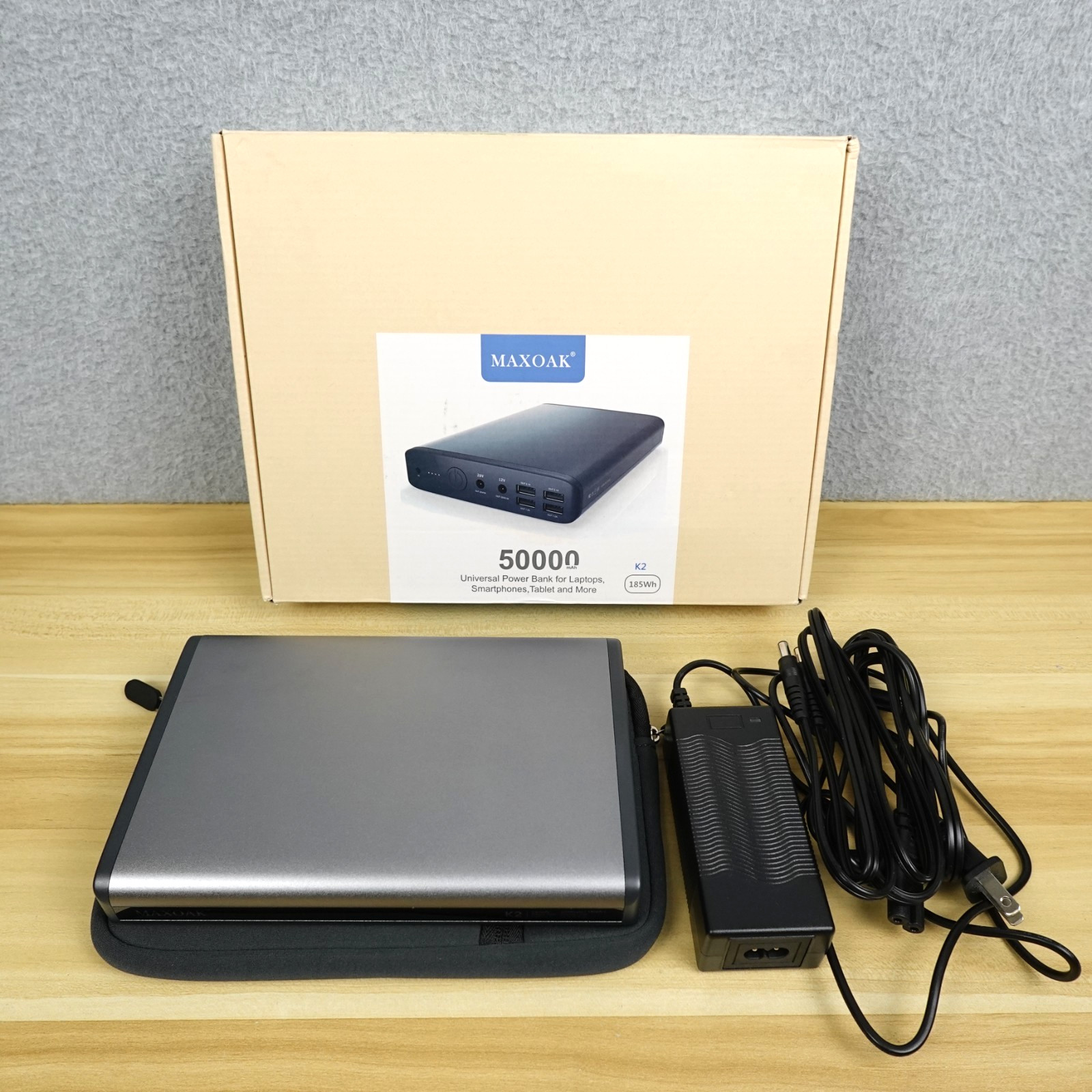 MAXOAK K2 185Wh/50000mAh Power Bank for Laptop Portable Battery Pack