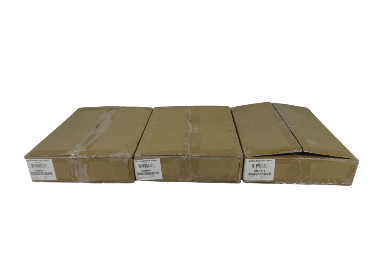 Lot of 3 Ergotech DMRS-1 13 to 32" Single Desk Stand - 