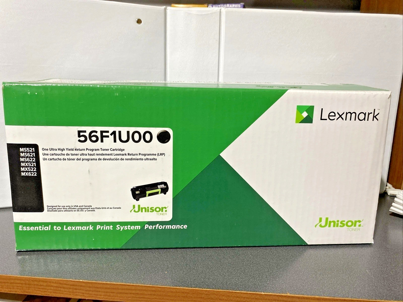LEXMARK 56F1U00 Ultra High Yield Toner Cartridge MS521 MS621 MS622 MX521