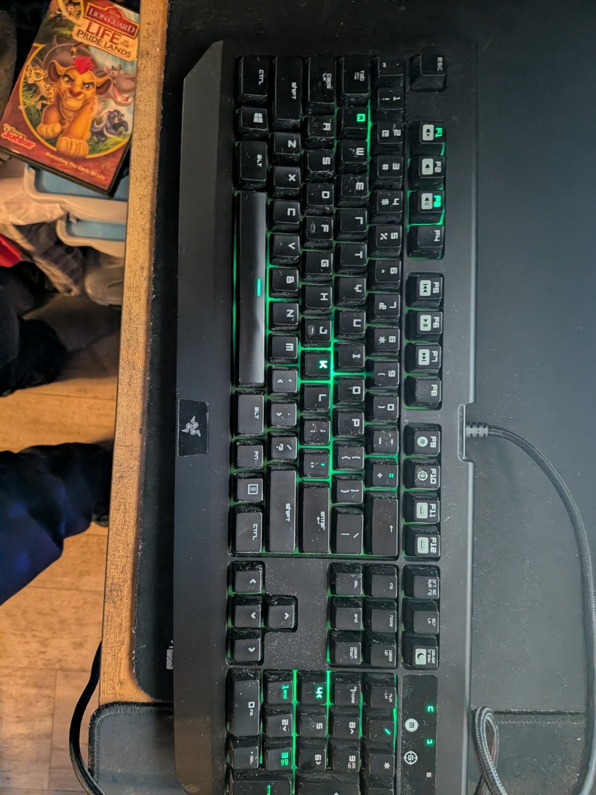 Razer BlackWidow Ultimate 2016  Illuminated Gaming Keyboard tested and working