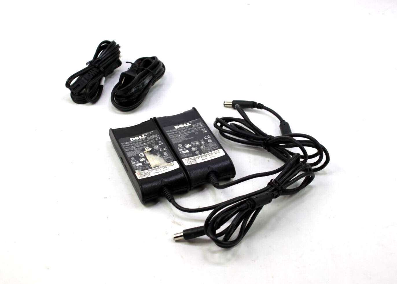 Lot of 2 DELL GENUINE OEM 65W AC adapter LA65NS0-00 DF263