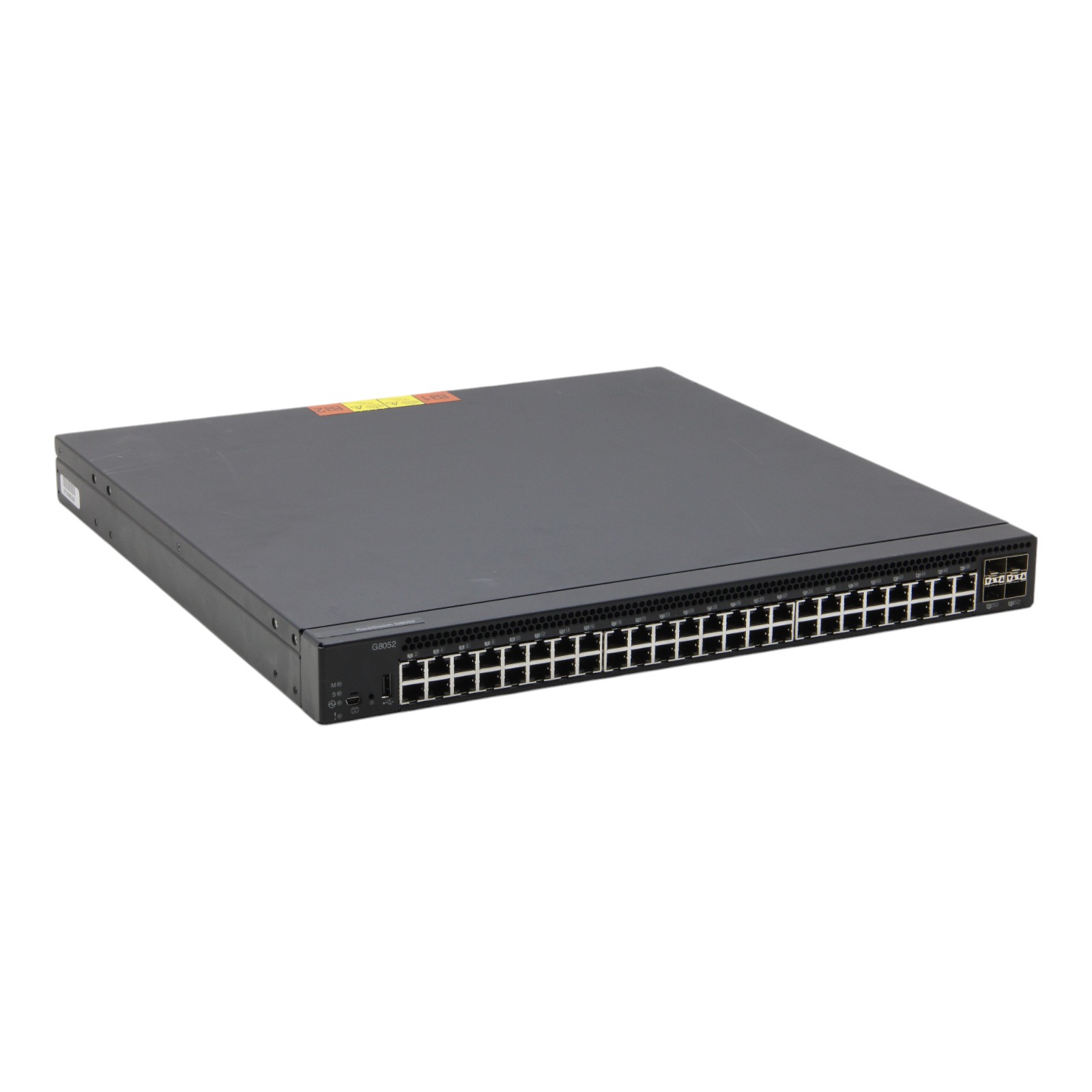 IBM G8052 48-Port RJ-45 4x 10GbE SFP+ 7309-HC1 00RR774 00D9799 Red. PSU Switch