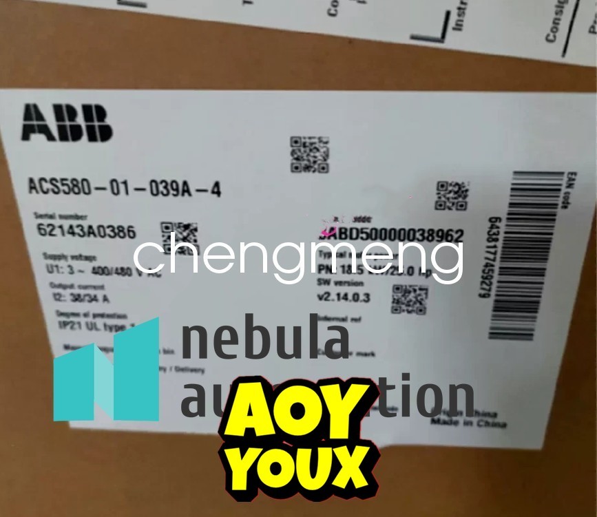 1PCS ACH580-01-039A-4 ABB frequency converter new Shipping DHL or FedEX