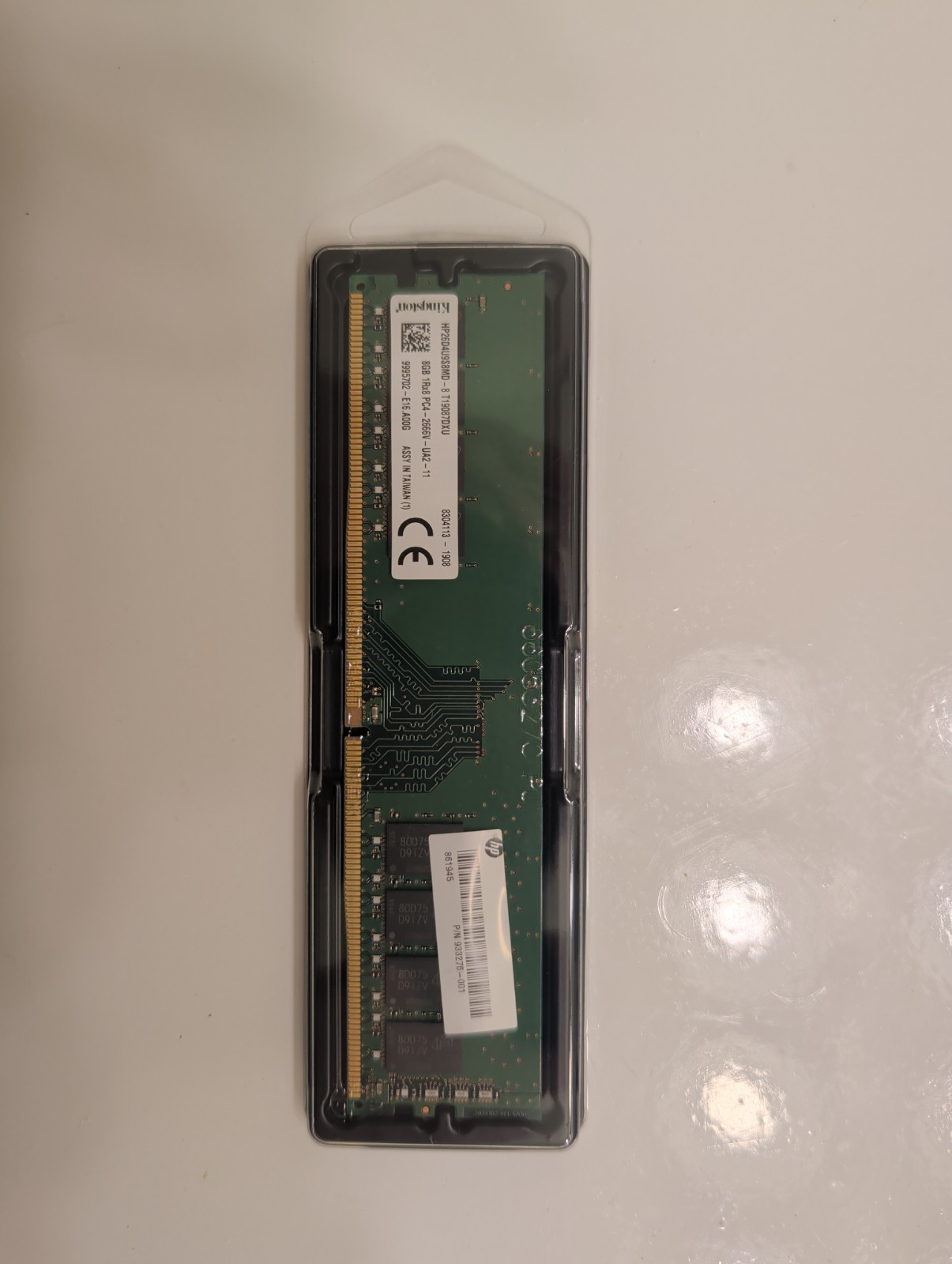 Kingston 8GB 1Rx8 DDR4 PC4-2666V-UA2-11 Desktop DIMM Memory RAM Tested
