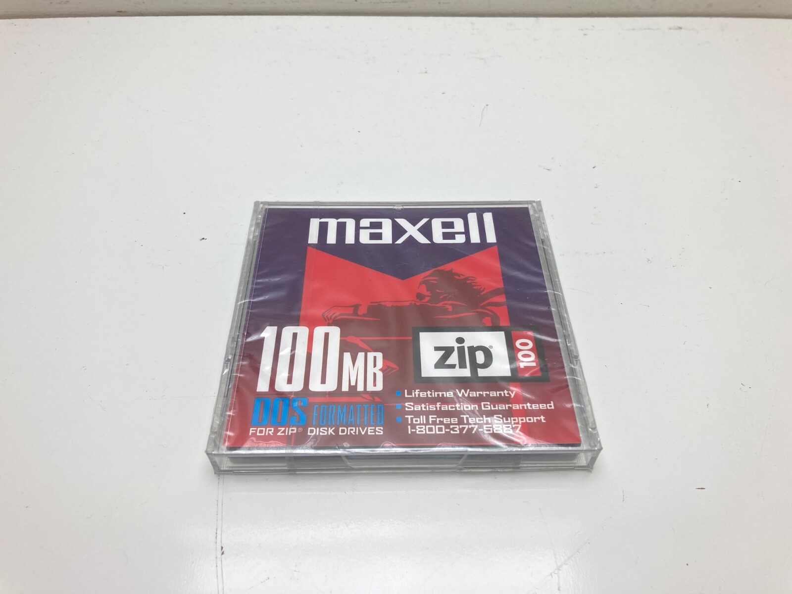 Maxell Zip Disk 100MB Storage (x2) - SEALED NEW