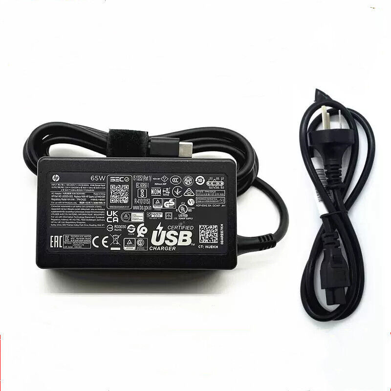 Genuine 65W Type-C USB-C Adapter For HP EliteBook x360 L67440-001 925740-002 NEW