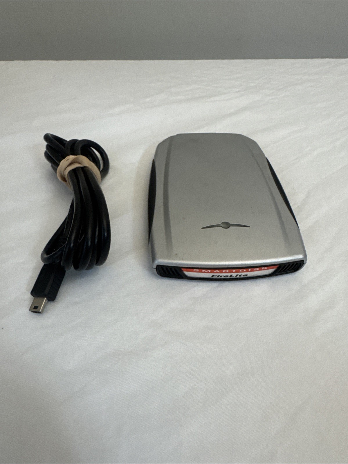 SmartDisk FireLite USBFLB40 Portable External Hard Drive 40 GB Silver - USB 2.0