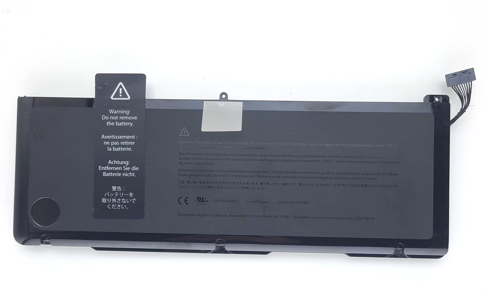 Original Battery MacBook Pro 17" A1297 2011 A1383 020-7149-A (Healf  85-95% )