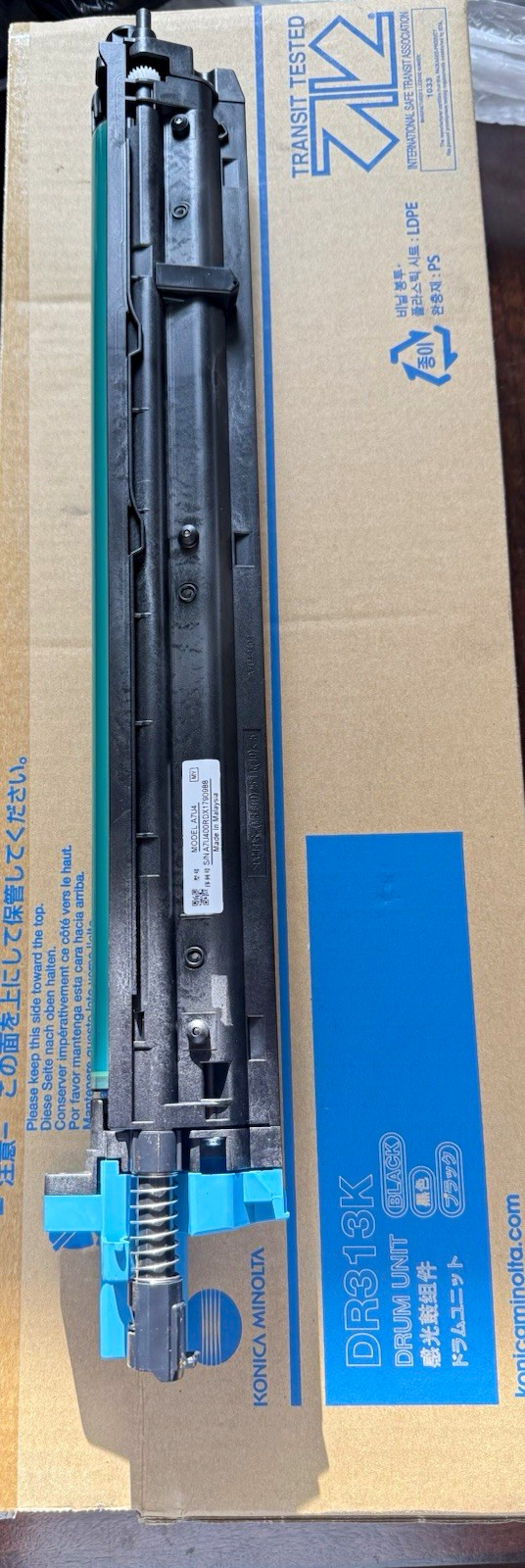 Konica Minolta DR313K Black Drum Unit for bizhub C258 C308 C368
