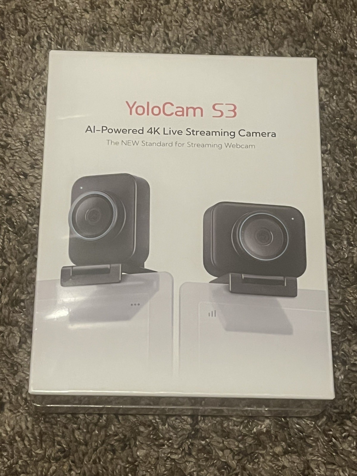 YOLOLIV YoloCam S3 4K Streaming Webcam Brand New Auth