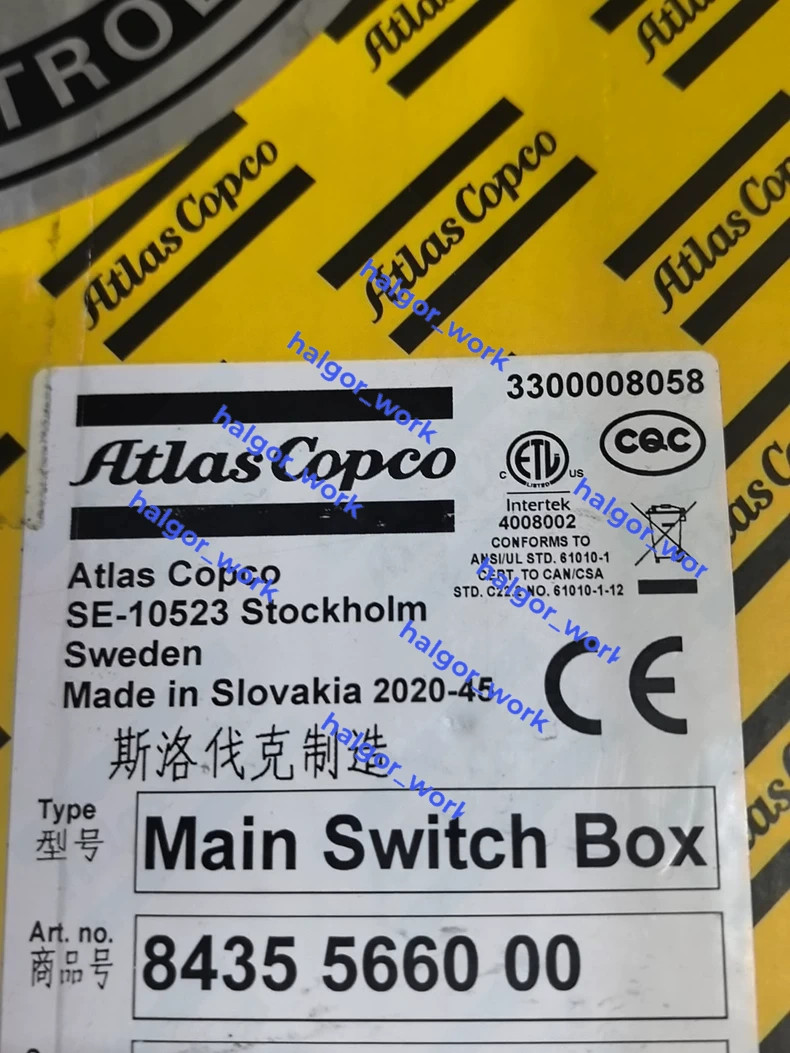 1PCS NEW Main Switch Box  8435 5660 00 VIA DHL/UPS