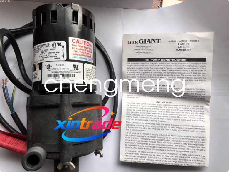 1pcs New Little gian Magnetic Pump 2-MD-HC Shipping DHL or FedEX