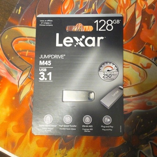 LEXAR JUMPDRIVE M45 128GB USB 3.1 Drive Speed up to 250MB/s Metal Design New