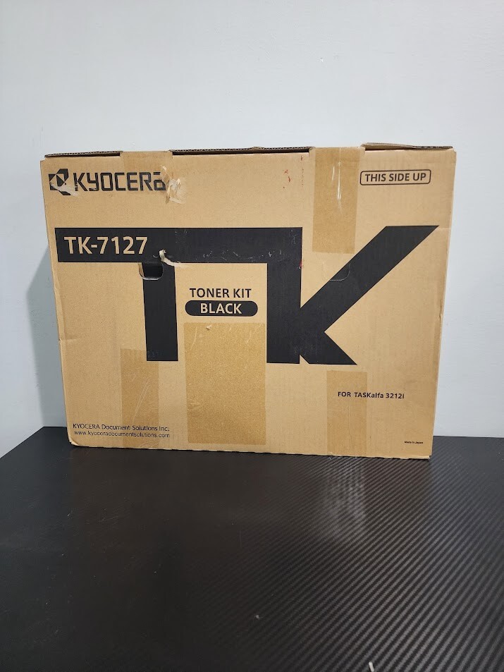 Kyocera TK-7127 TK7127 Black Toner Cartridge
