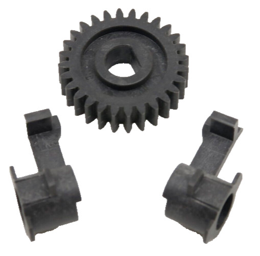 Zebra ZD620 ZD620t  ZD420t 300 DPI Platen Roller Right and Left Bearings + Gear